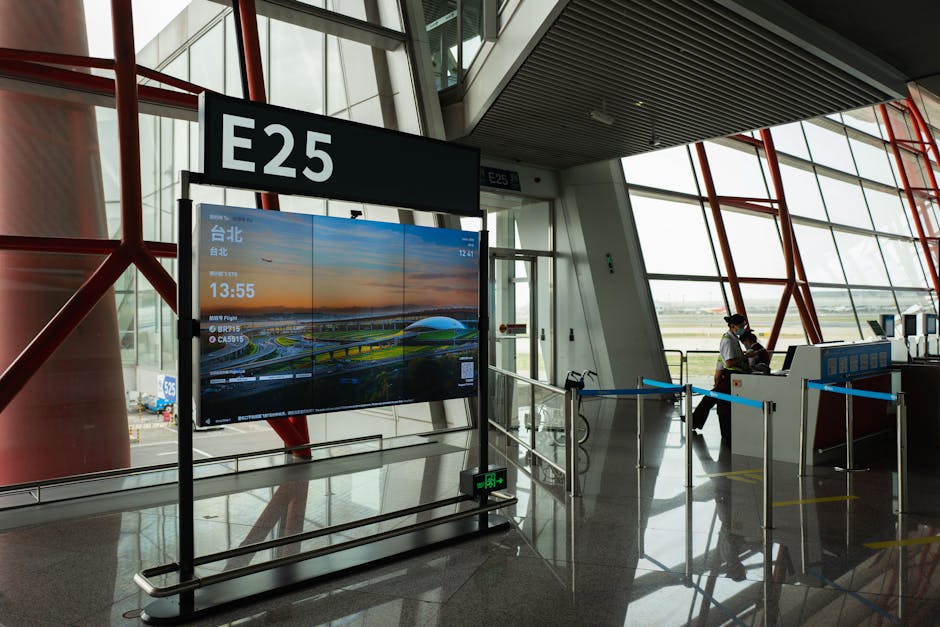 UK Heathrow transit terminal