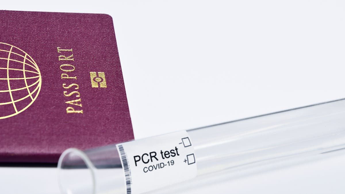 Family preparing UK travel documents