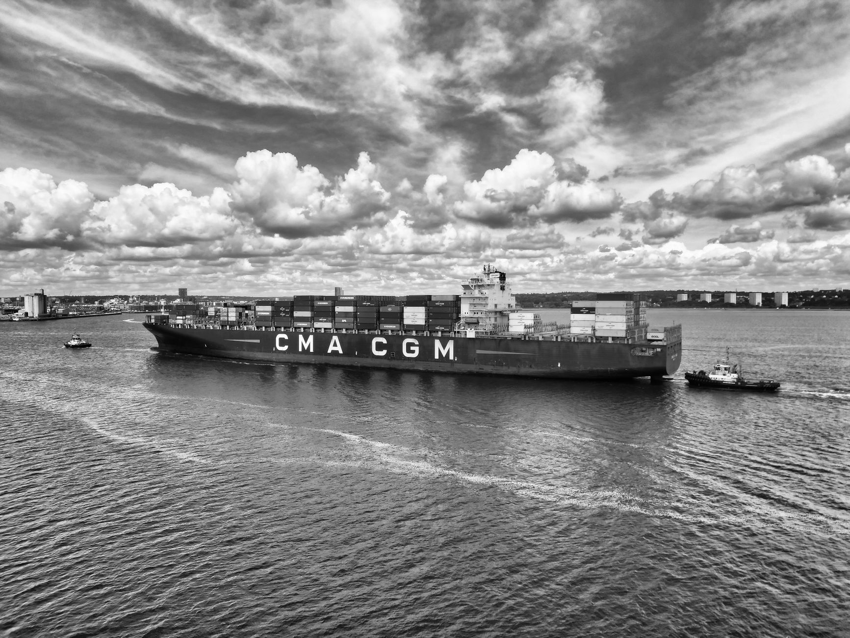 Cruise ship at a UK port where travelers join a sailing after a short visit